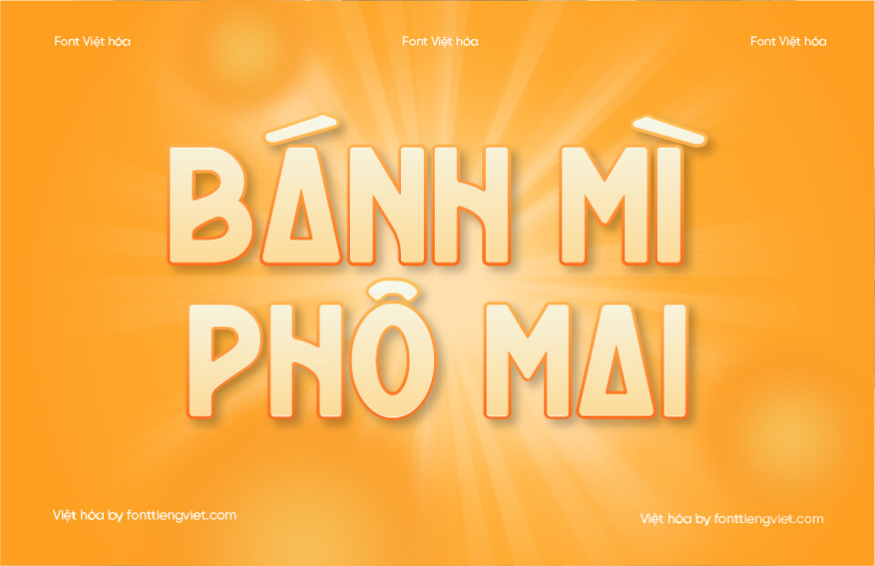 Font Việt hóa VIP Romalika