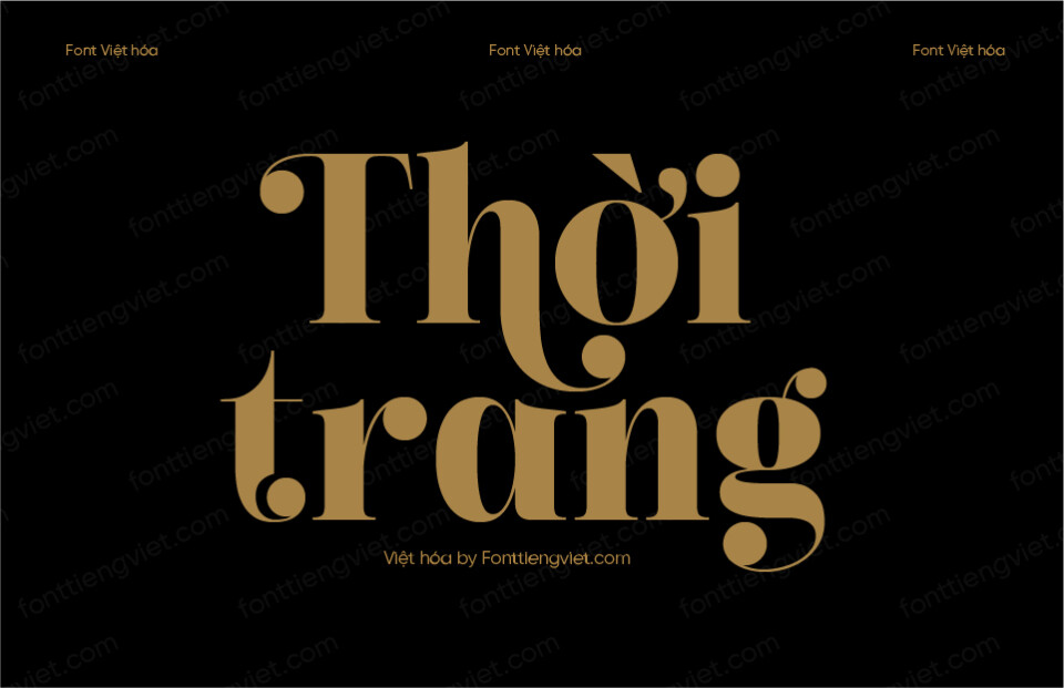 Font Việt hóa VIP Ronagia