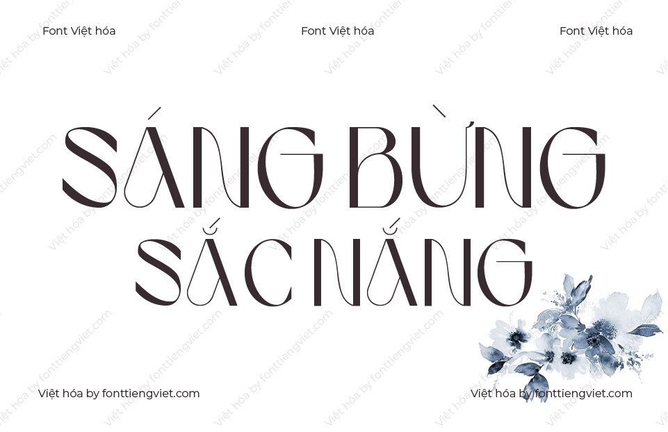 Font Việt hóa VIP Royale Brone