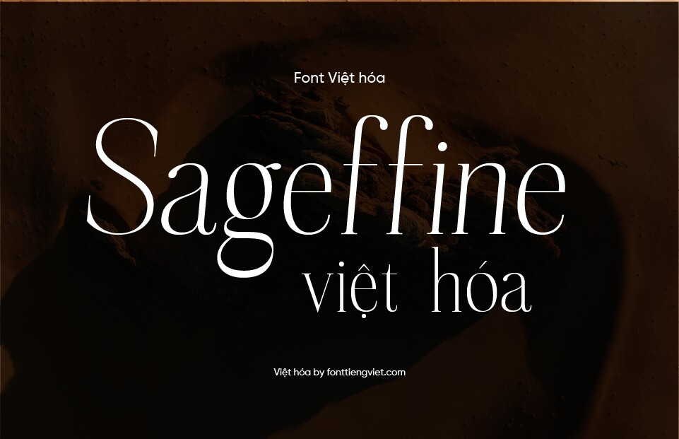 Font Việt hóa VIP Sageffine