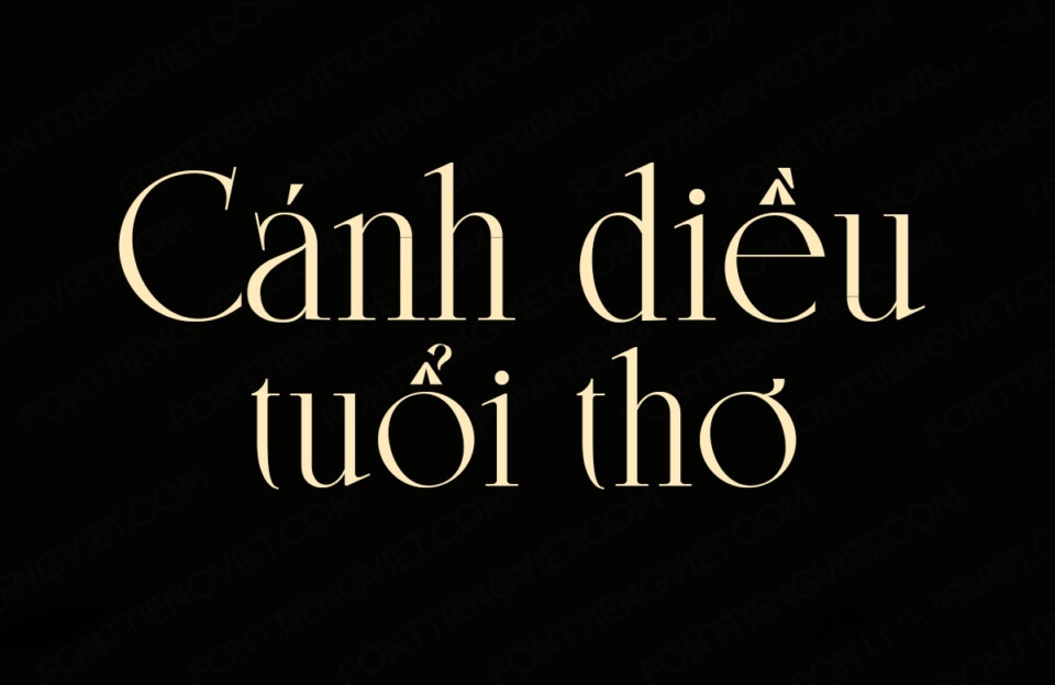 Font Việt hóa VIP Saktere