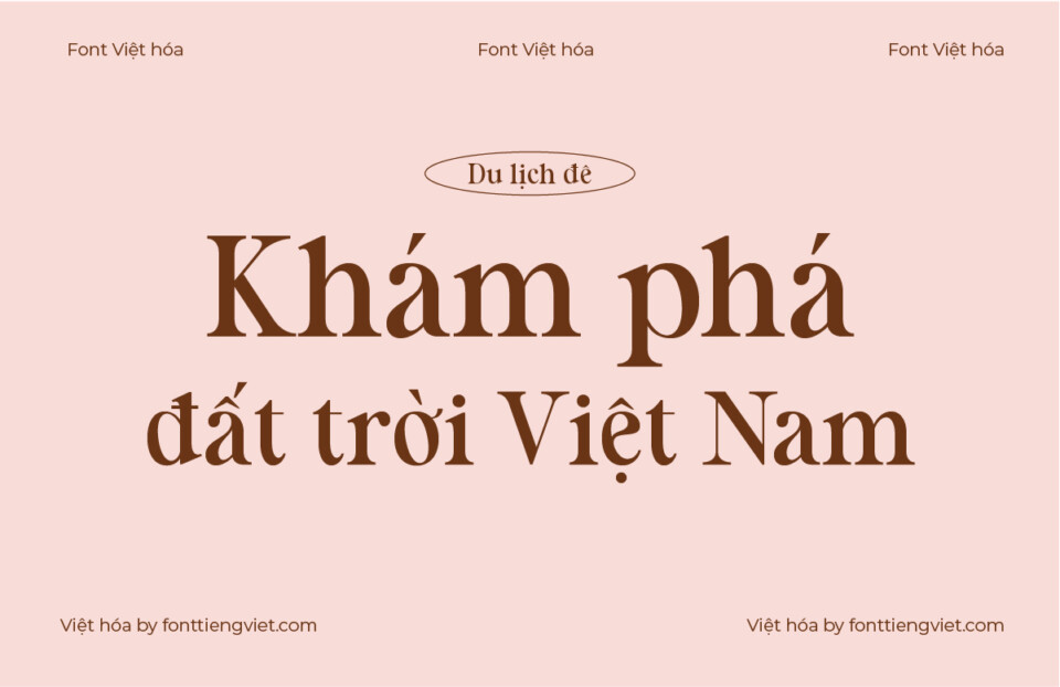 Font Việt hóa VIP Scarlet Bradley Regular