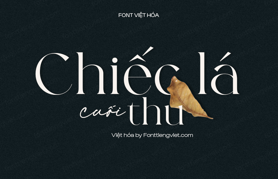 Font việt hóa VIP Second Quotes