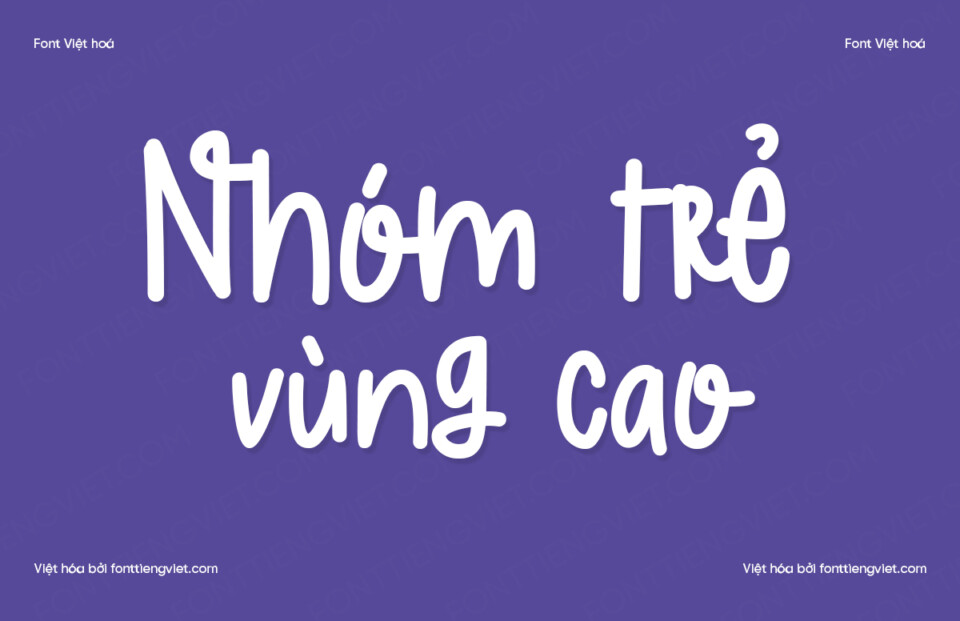 Font Việt hóa VIP Skyhigh