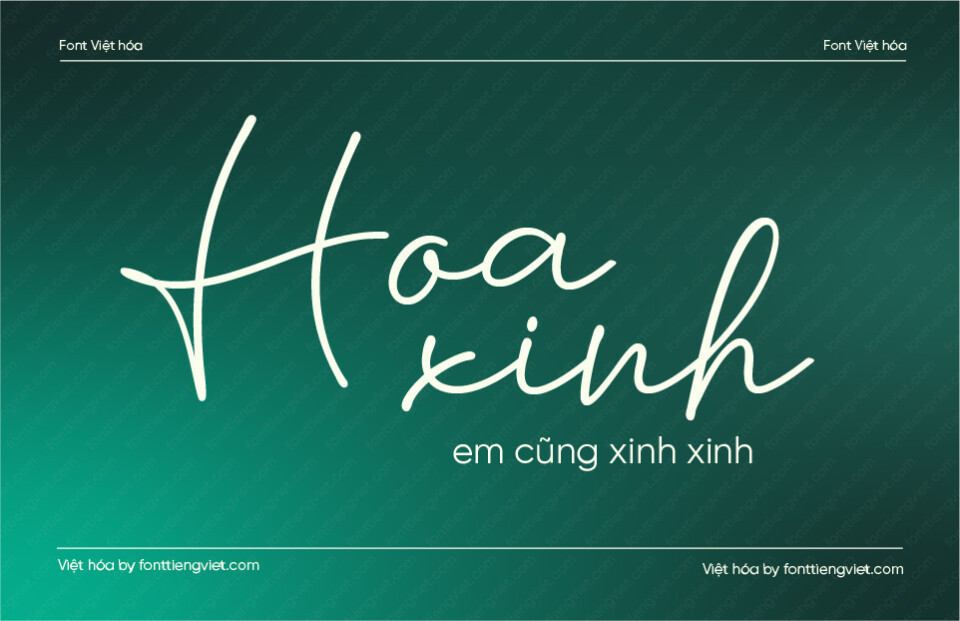 Font Việt hóa VIP Sparkling Horizon