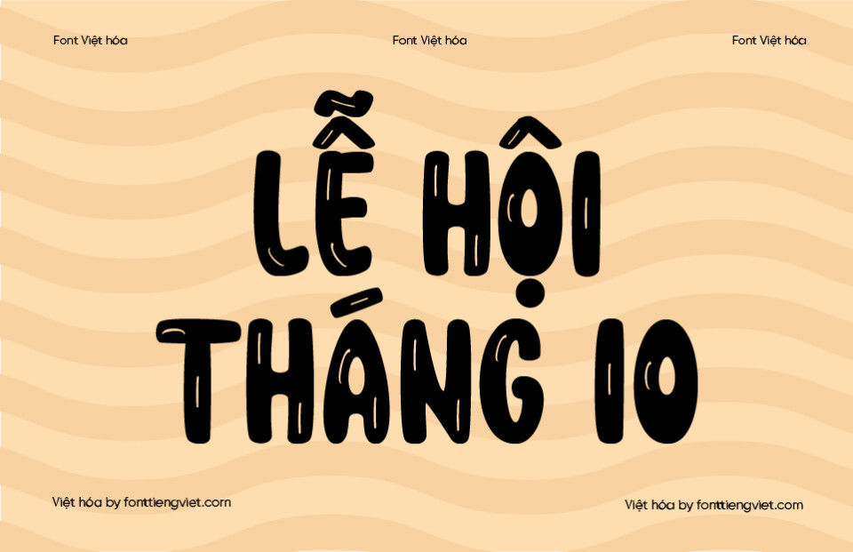 Font Việt hóa VIP Spooky Misteri