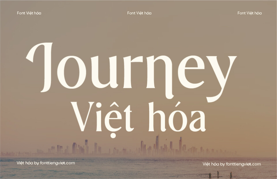 Font Việt hóa VIP SS Journey