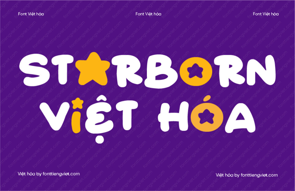Font Việt hóa VIP Starborn