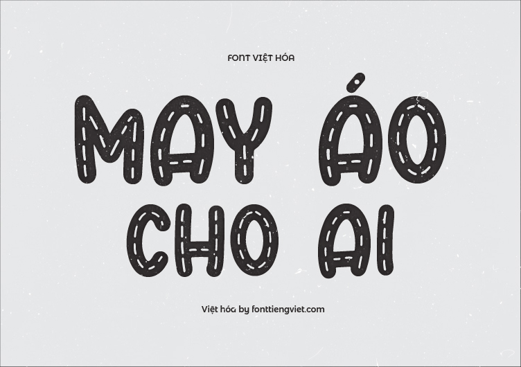 Font Việt hóa VIP Sugar Donut Line