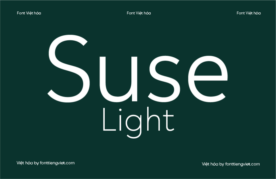 Font Việt hóa VIP Suse Light