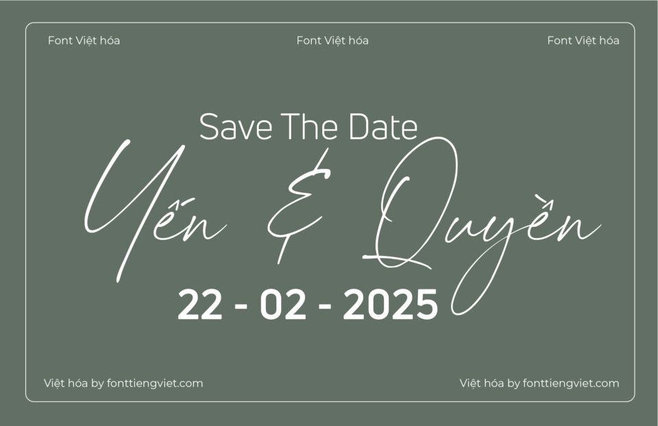 Font Việt hóa VIP The Artisan