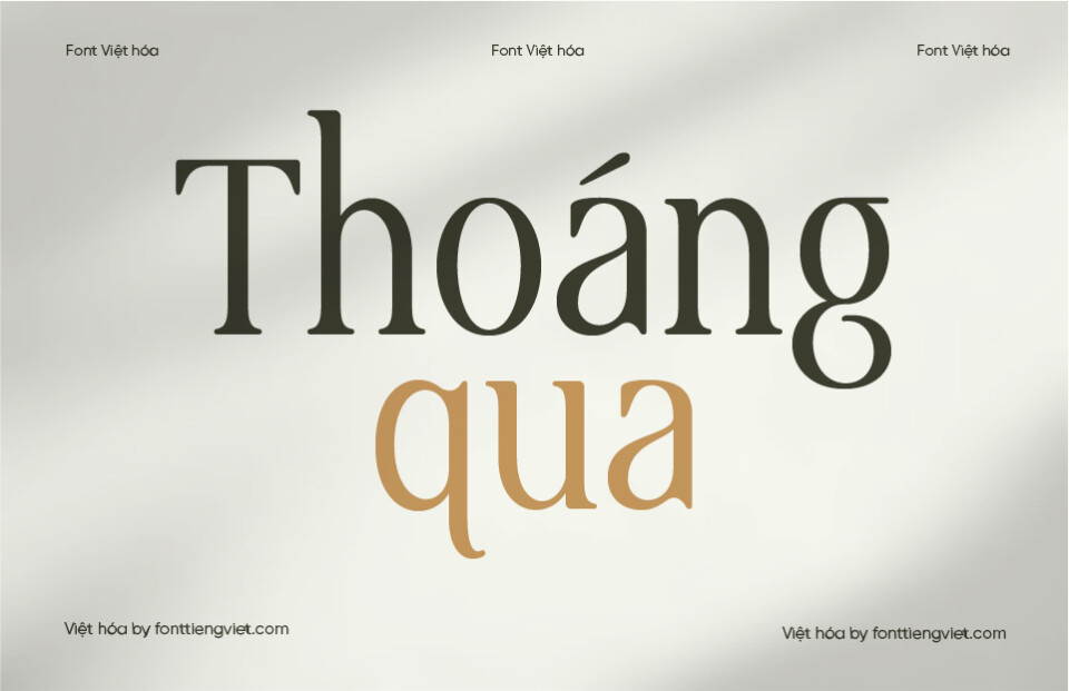 Font Việt hóa VIP Tropic Fantasy