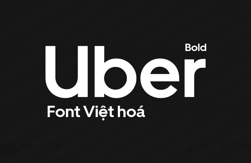 Font Việt hóa VIP Uber Move Bold