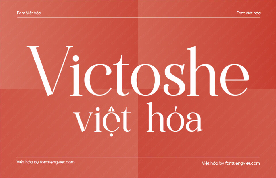 Font Việt hóa VIP Victoshe