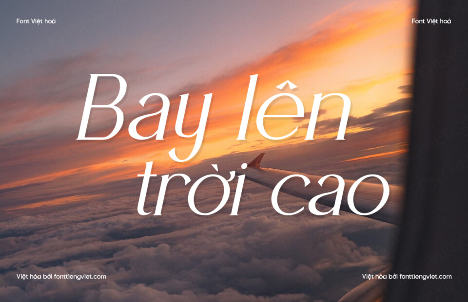 Font Việt hóa VIP Vocago Italic