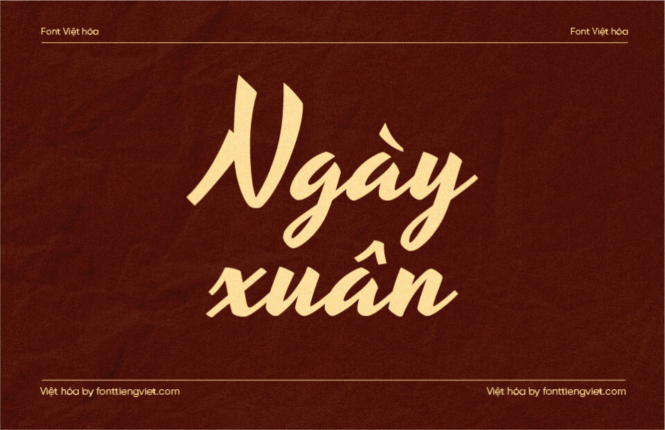 Font Việt hóa VIP Yesteryear – Font Việt hóa tết