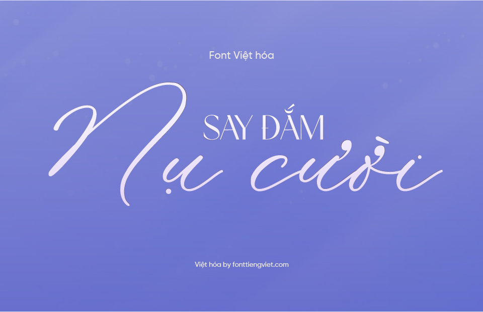 Font Việt hóa VIP Your Beloved