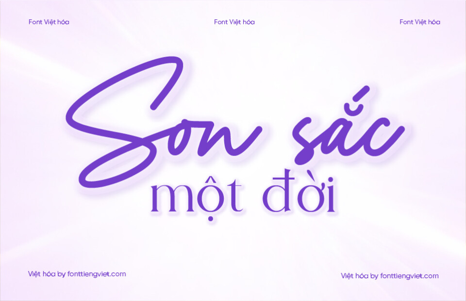Font Việt hóa VIP Yustine Signature – Font chữ ký – font spa