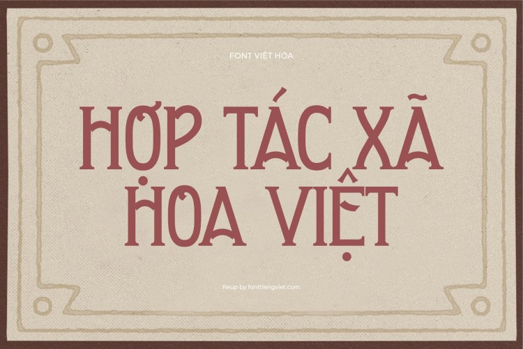 Font việt hóa VL Brown Chunkers