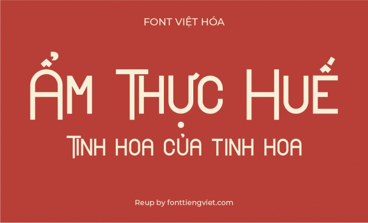 Font việt hoá VL Cvetanoff