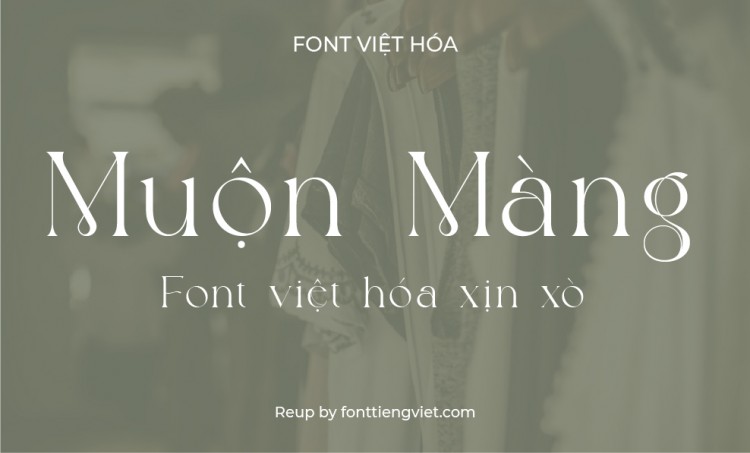 Font việt hóa VL Michelia