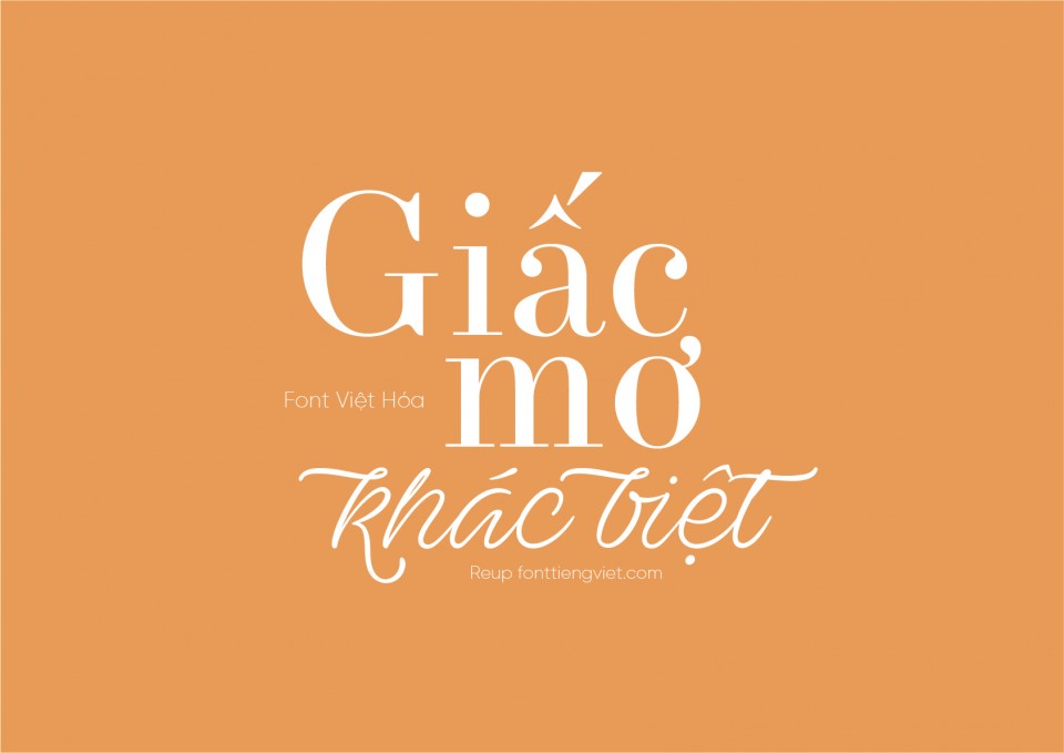 Font việt hóa VL NewParis Headline
