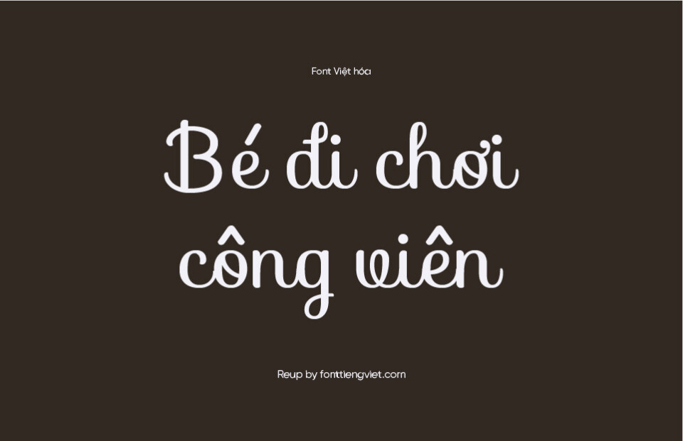 Font Việt hóa VNF Sofia