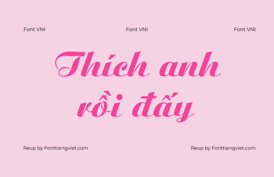 Font Việt hoá VNI Ariston