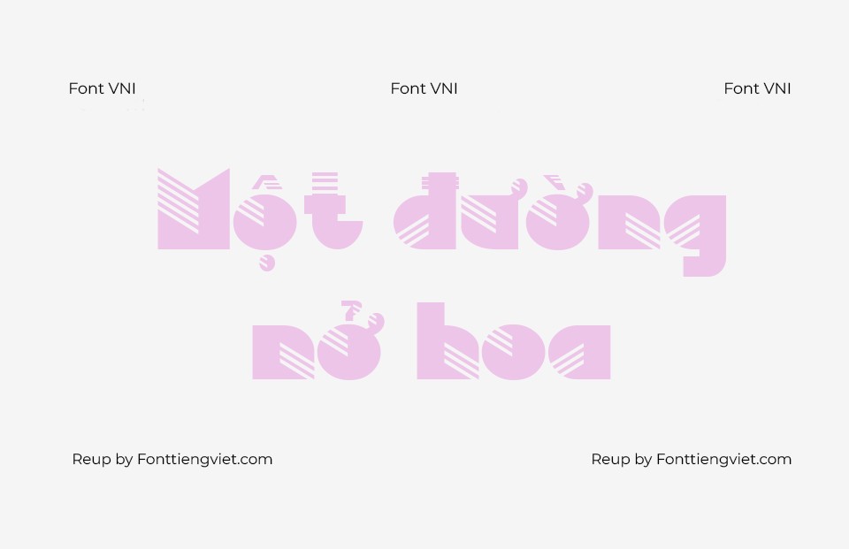 Font Việt hoá VNI Aztek
