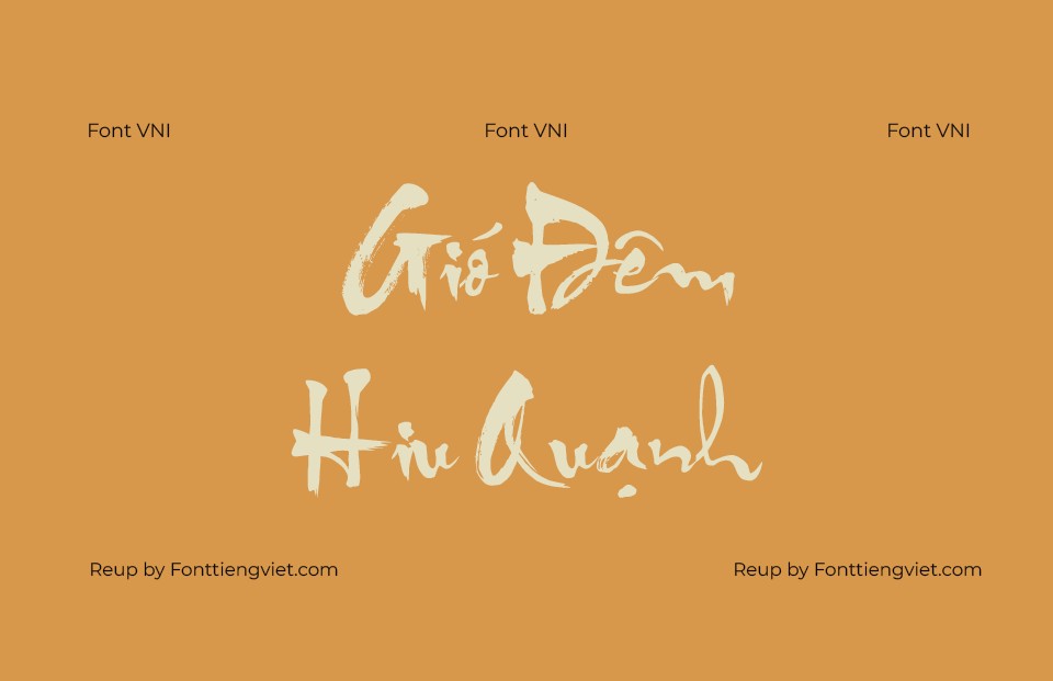 Font Việt hoá VNI HLThupap