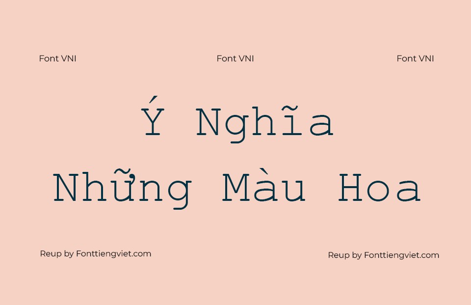 Font Việt hoá VNI Internet Mail