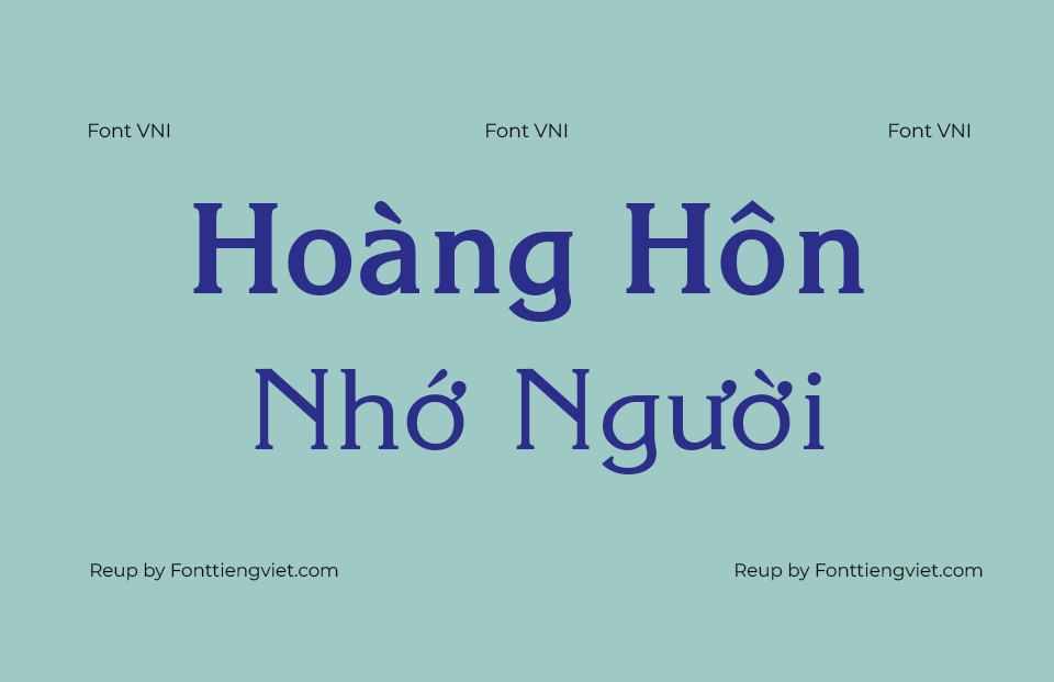 Font Việt hoá VNI Korin
