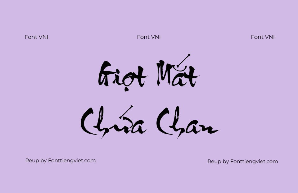 Font Việt hoá VNI OngdoHL