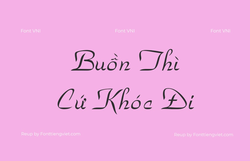 Font Việt hoá VNI Park