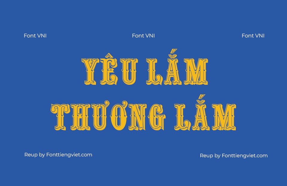 Font Việt hoá VNI Silver