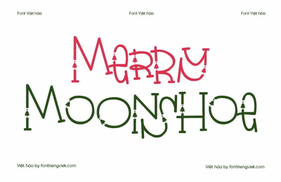 Font Việt hóa ZP Merry Moonshoe