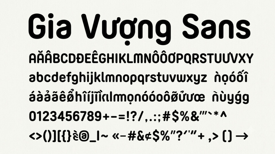 Gia Vượng Sans