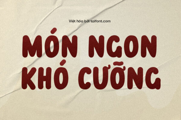 Font Guava Harvest Việt Hóa – Font Tròn Dễ Thương Cho Thiết Kế Ẩm Thực