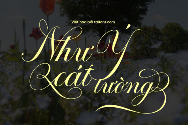 Font Octagon Calligraphy Việt Hóa – Font Viết Tay Tinh Tế Cho Thiệp Cưới &amp;amp; Thiệp Mời
