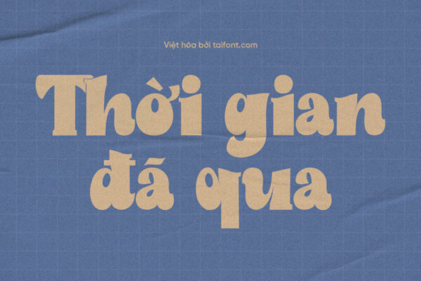 Font Raosand Việt Hóa – Font Trang Trí Đậm To Cho Thiết Kế Tiêu Đề