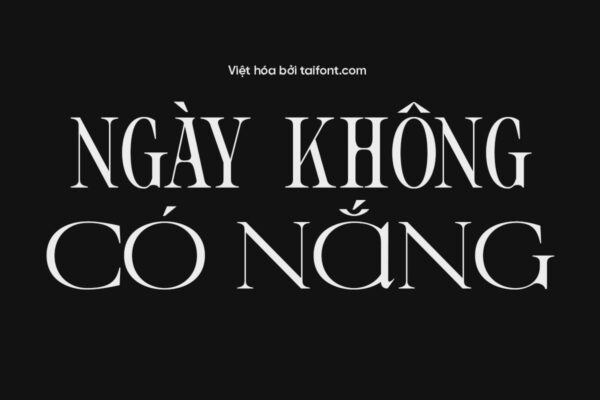 Font Steala Việt Hóa – Font Có Chân Sang Trọng Cho Thiết Kế Thời Trang Và Thiệp Mời